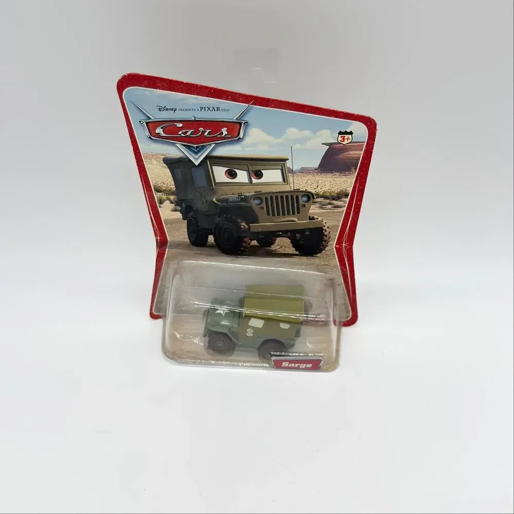 Disney Pixar Cars 2006 Desert Series SARGE 1:55 Diecast Jeep Car Toy NEW